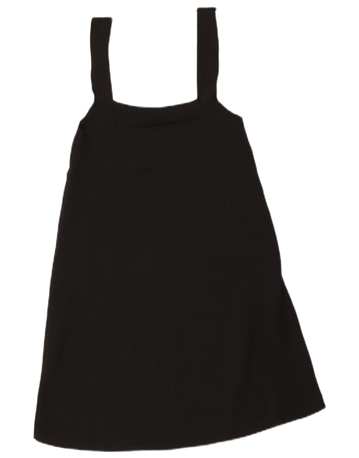 Zara Womens Sundress UK 12 Medium Black Polyester