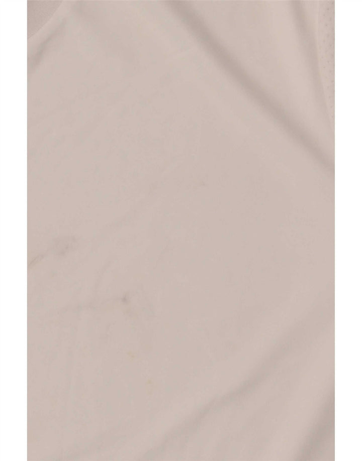 Adidas Mens Aeroready T-Shirt Top Large White Polyester