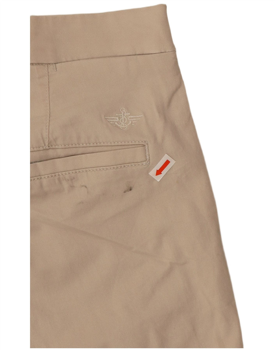 DOCKERS Mens Chino Shorts W44 2XL  Beige Cotton