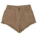 Carrera Womens Denim Shorts IT 42 Medium W29 Beige Cotton
