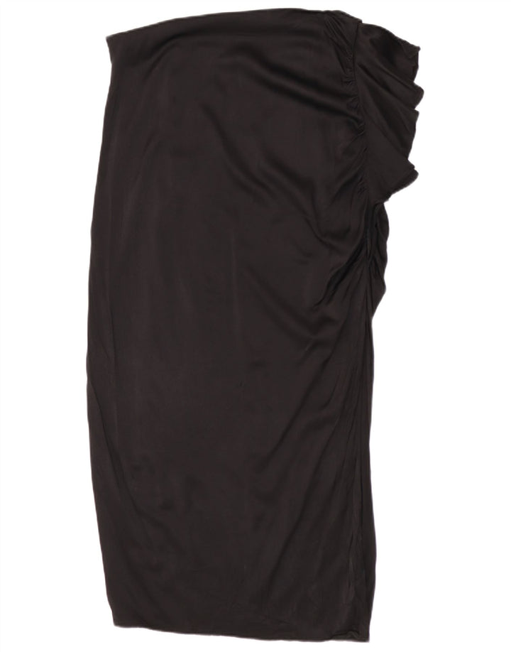 Zara Womens Midi Skirt Medium W28 Black