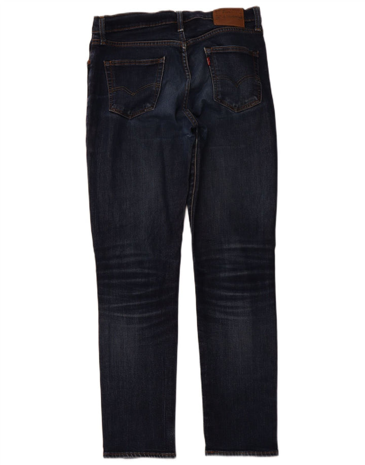 Levi's Mens 511 Slim Jeans W34 L34 Blue Cotton