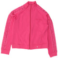 Adidas Womens Tracksuit Top Jacket UK 14 Medium Pink Polyester