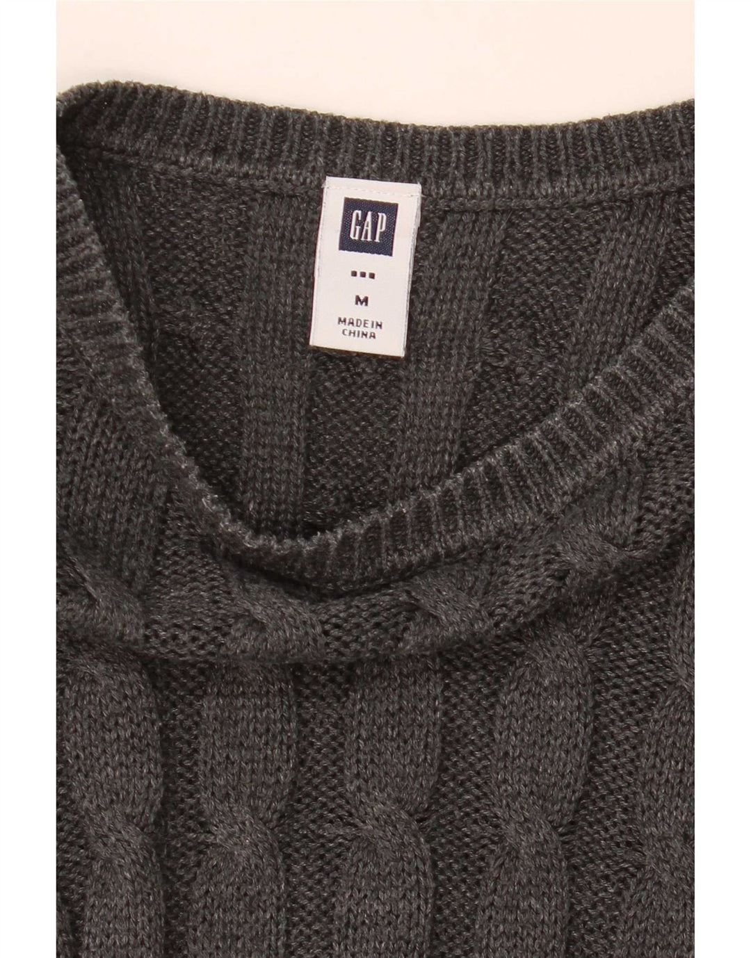 Gap Womens Boat Neck Jumper Sweater UK 14 Medium Grey