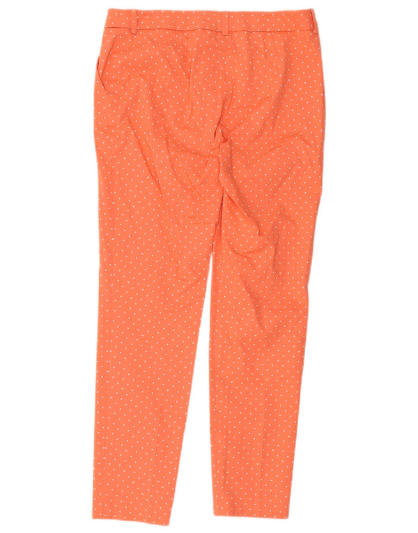 Luisa Spagnoli Womens High Waist Chino Trousers IT 44 Medium W34 L27 Pink