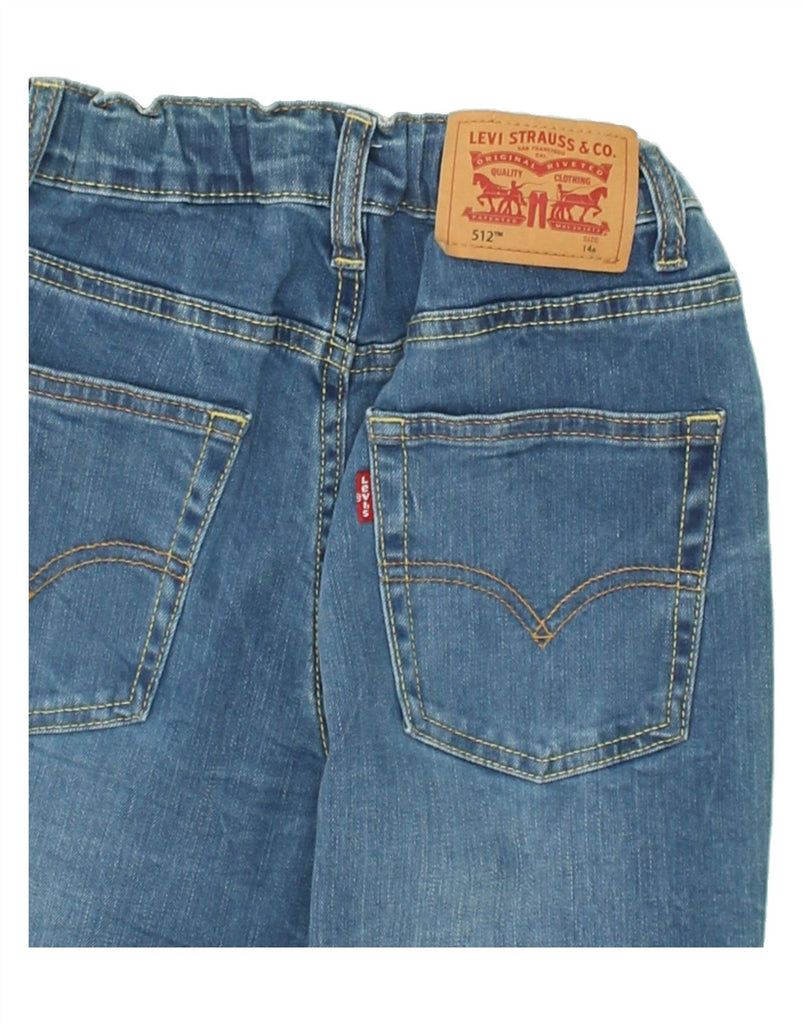 LEVI'S Boys 512 Slim Jeans 13-14 Years W22 L29  Blue Cotton | Vintage Levi's | Thrift | Second-Hand Levi's | Used Clothing | Messina Hembry 