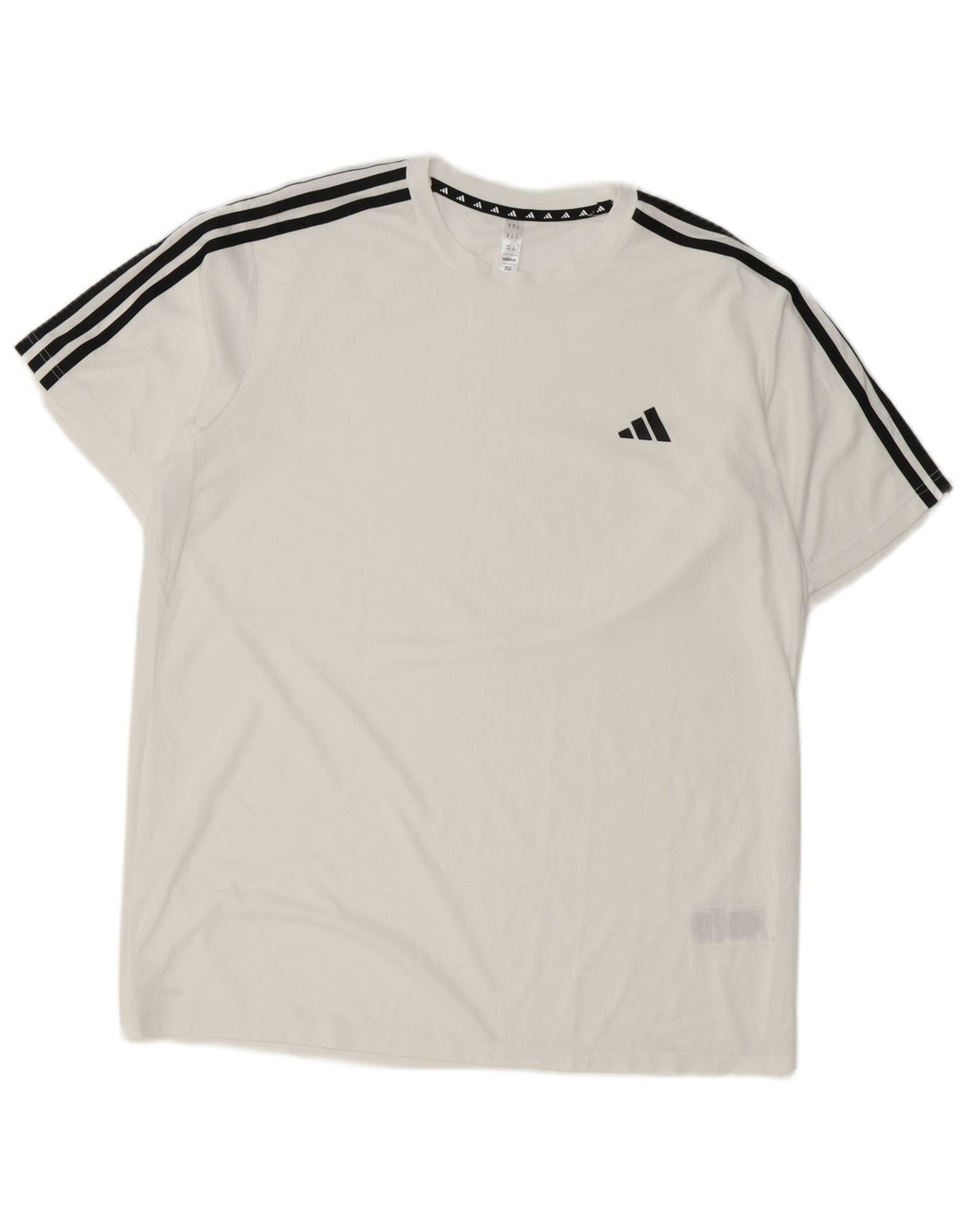 Adidas Mens Aeroready T-Shirt Top XL White Polyester