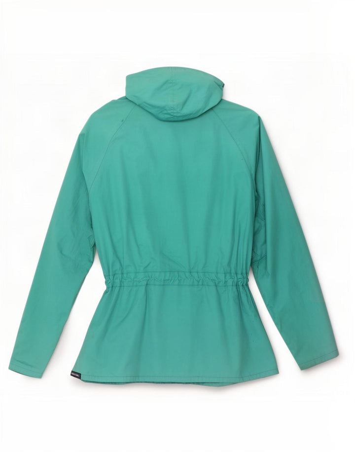 Sprayway Womens Hooded Rain Jacket UK 14 Large Green