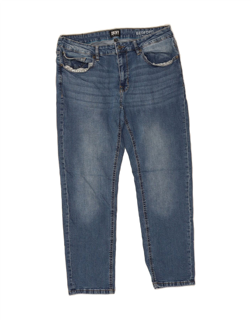 DKNY Mens Bedford Slim Jeans W34 L29 Blue Cotton Vintage Dkny and Second-Hand Dkny from Messina Hembry 