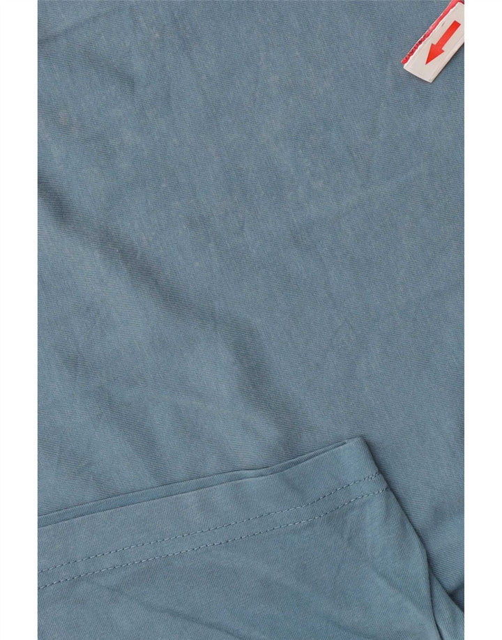 Paul Smith Mens Graphic T-Shirt Top Medium Blue Cotton