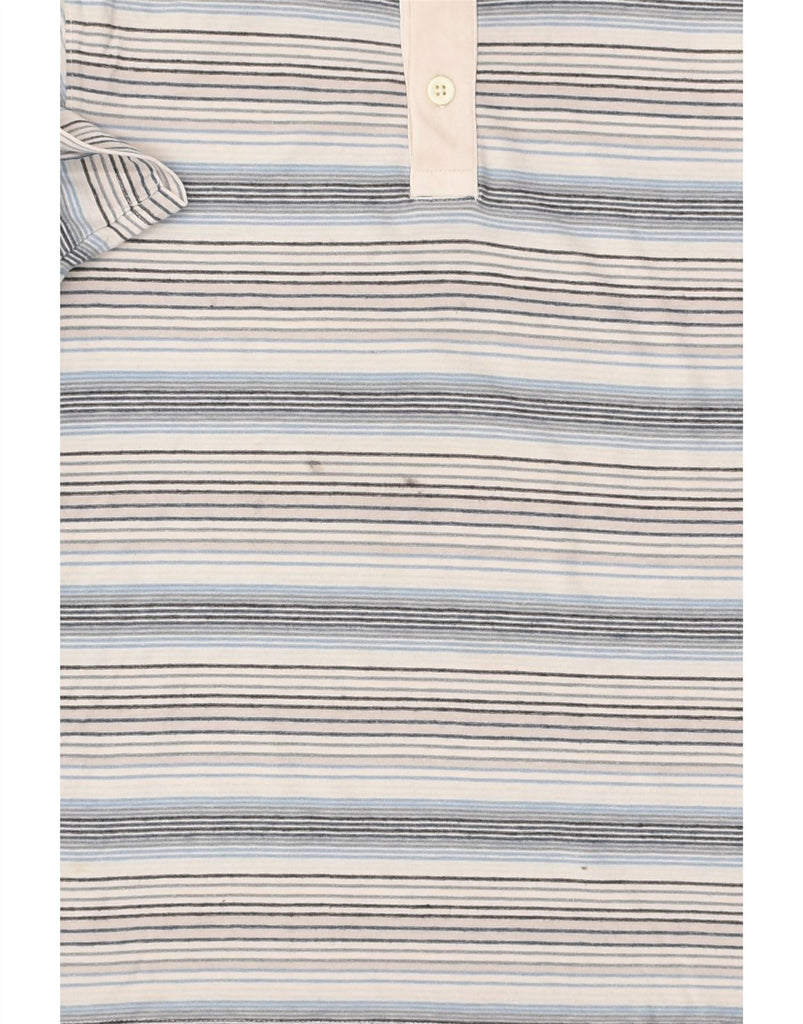 GAP Boys T-Shirt Top 8-9 Years Grey Striped Cotton | Vintage Gap | Thrift | Second-Hand Gap | Used Clothing | Messina Hembry 