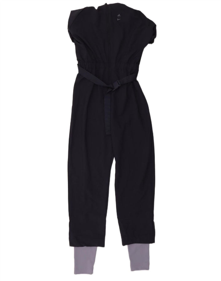 Adidas Womens Boiler Ski Jumpsuit IT 46 Large Navy Blue Polyester