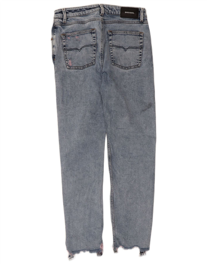Diesel Womens Slim Jeans W28 L28 Blue Cotton