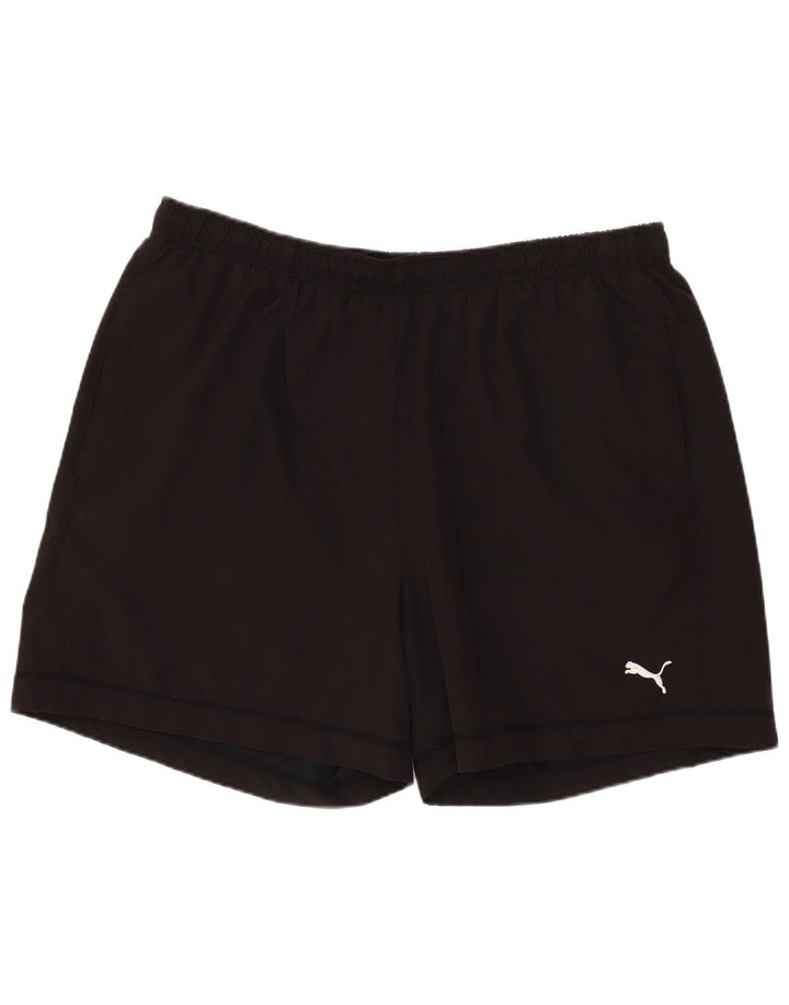 PUMA Mens Swimming Shorts XL  Black Polyester