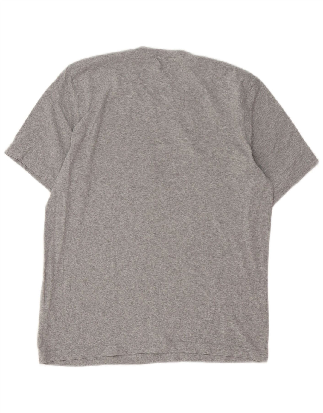 ADIDAS Mens T-Shirt Top Medium Grey Flecked Cotton