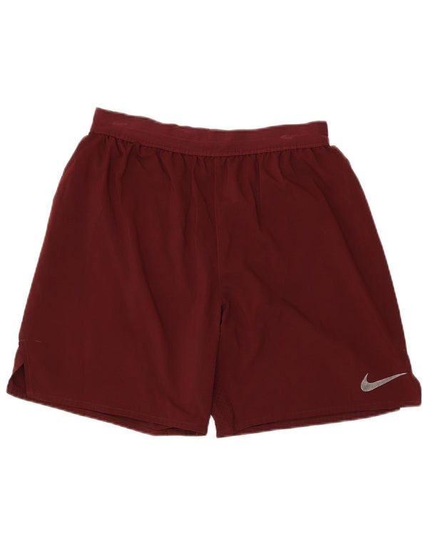 Nike Mens Dri Fit Sport Shorts Medium  Burgundy Polyester