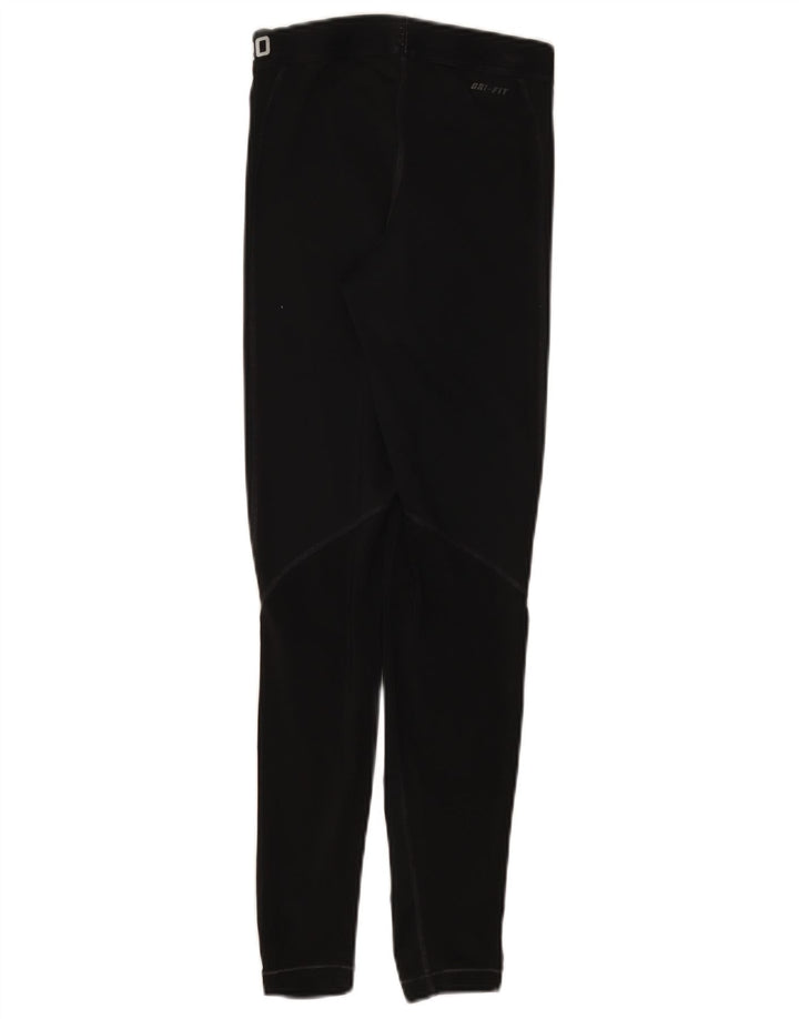 Nike Womens Graphic Leggings UK 4 XS Black