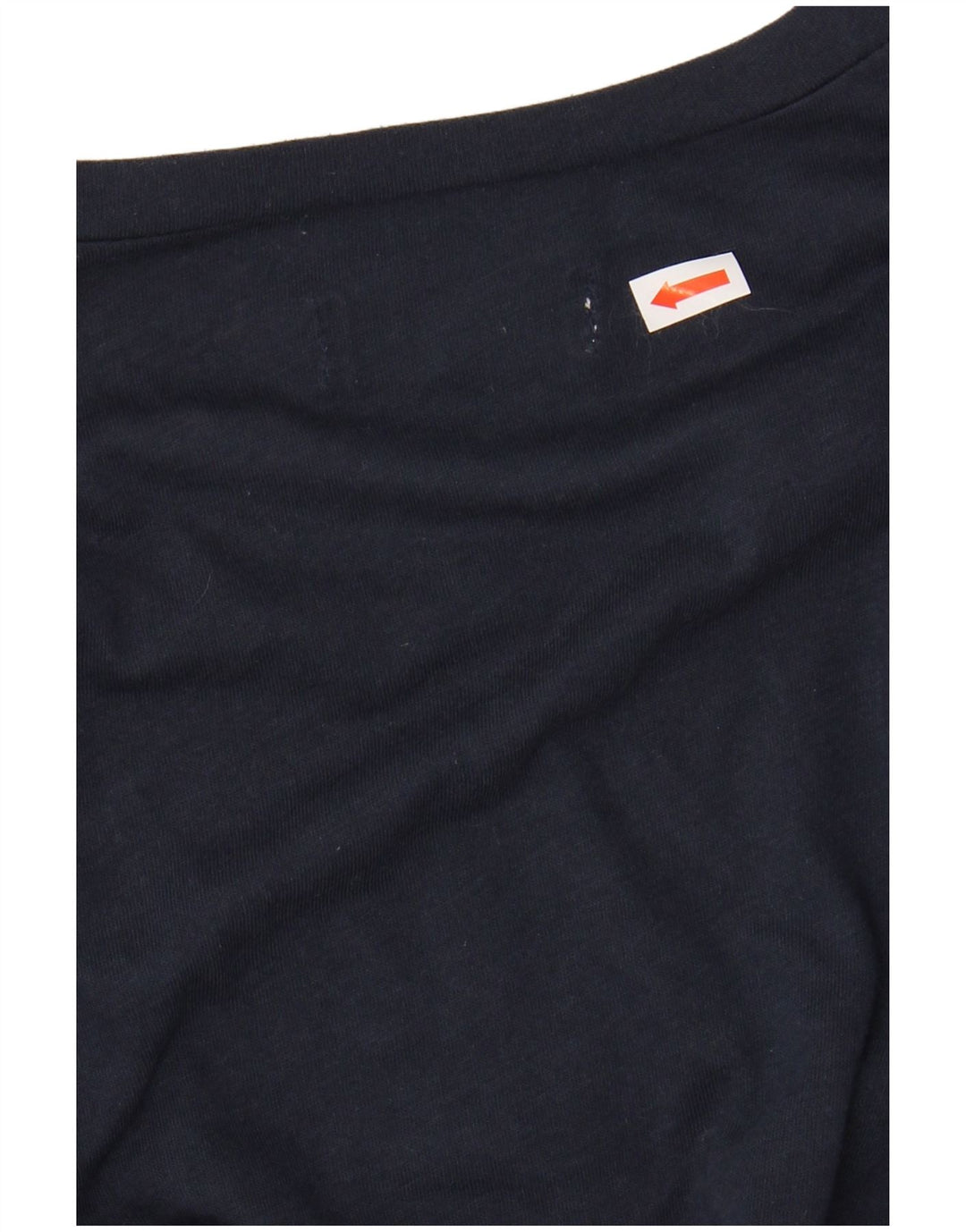 HOLLISTER Womens Graphic T-Shirt Top UK 6 XS Navy Blue Cotton