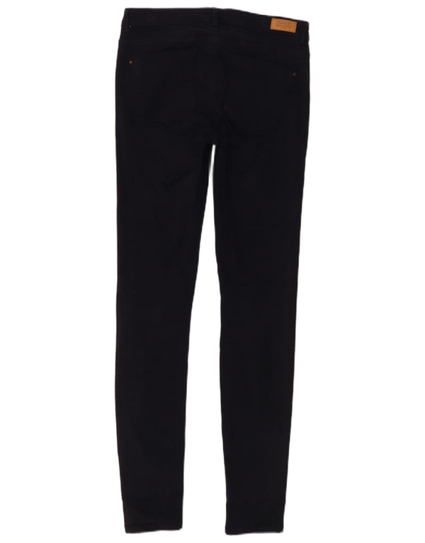 Zara Womens Trafaluc Skinny Casual Trousers EU 38 Small W28 L30 Navy Blue