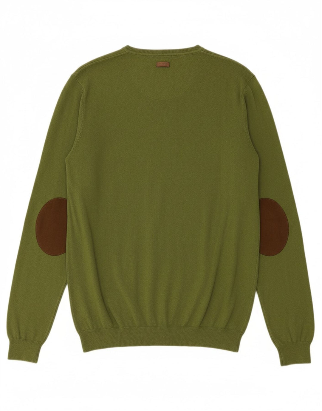 MASSIMO DUTTI Boys V-Neck Jumper Sweater 15-16 Years Green Cotton Vintage Massimo Dutti and Second-Hand Massimo Dutti from Messina Hembry 