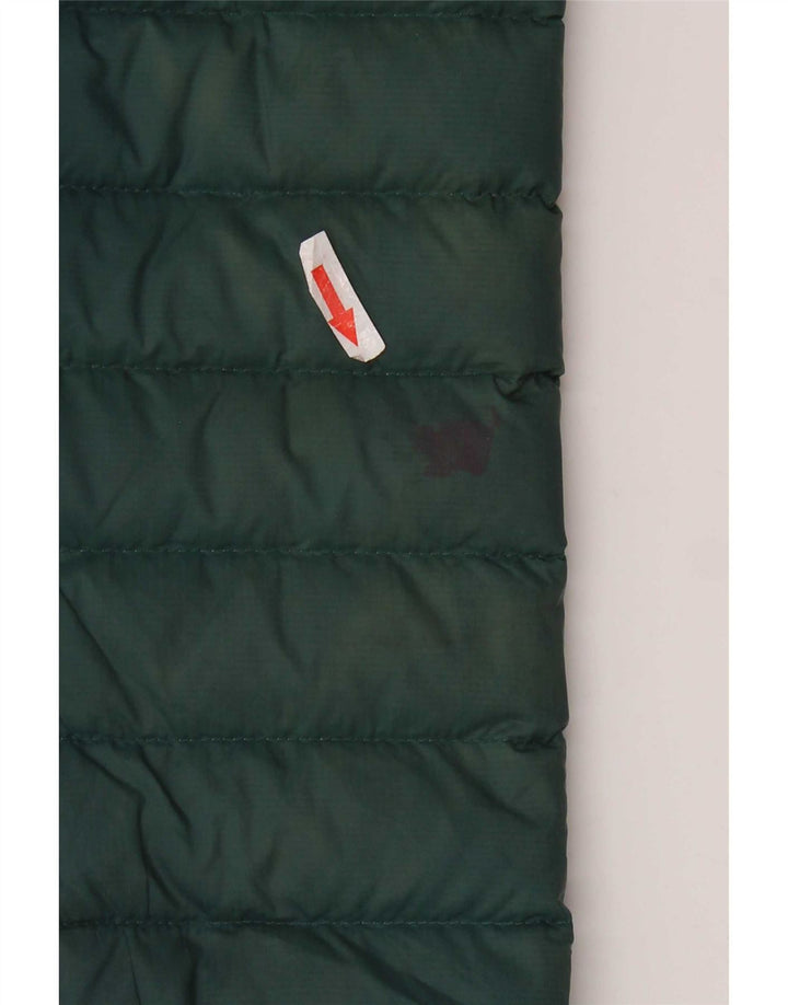 Mountain Warehouse Womens Hooded Padded Jacket UK 14 Medium Green Nylon