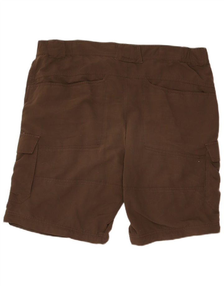 Columbia Mens Cargo Shorts W40 XL Brown Nylon