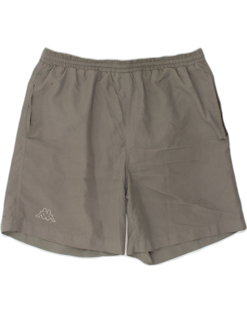 KAPPA Mens Sport Shorts XL Grey Polyester | Vintage Kappa | Thrift | Second-Hand Kappa | Used Clothing | Messina Hembry 