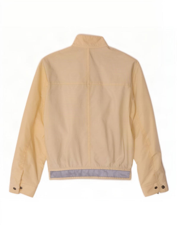 Belstaff Womens Racer Jacket UK 12 Medium Off White Nylon
