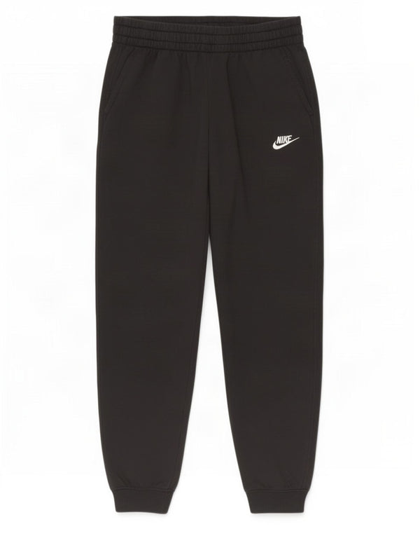 Nike Boys Tracksuit Trousers Joggers 13-14 Years XL Black Cotton