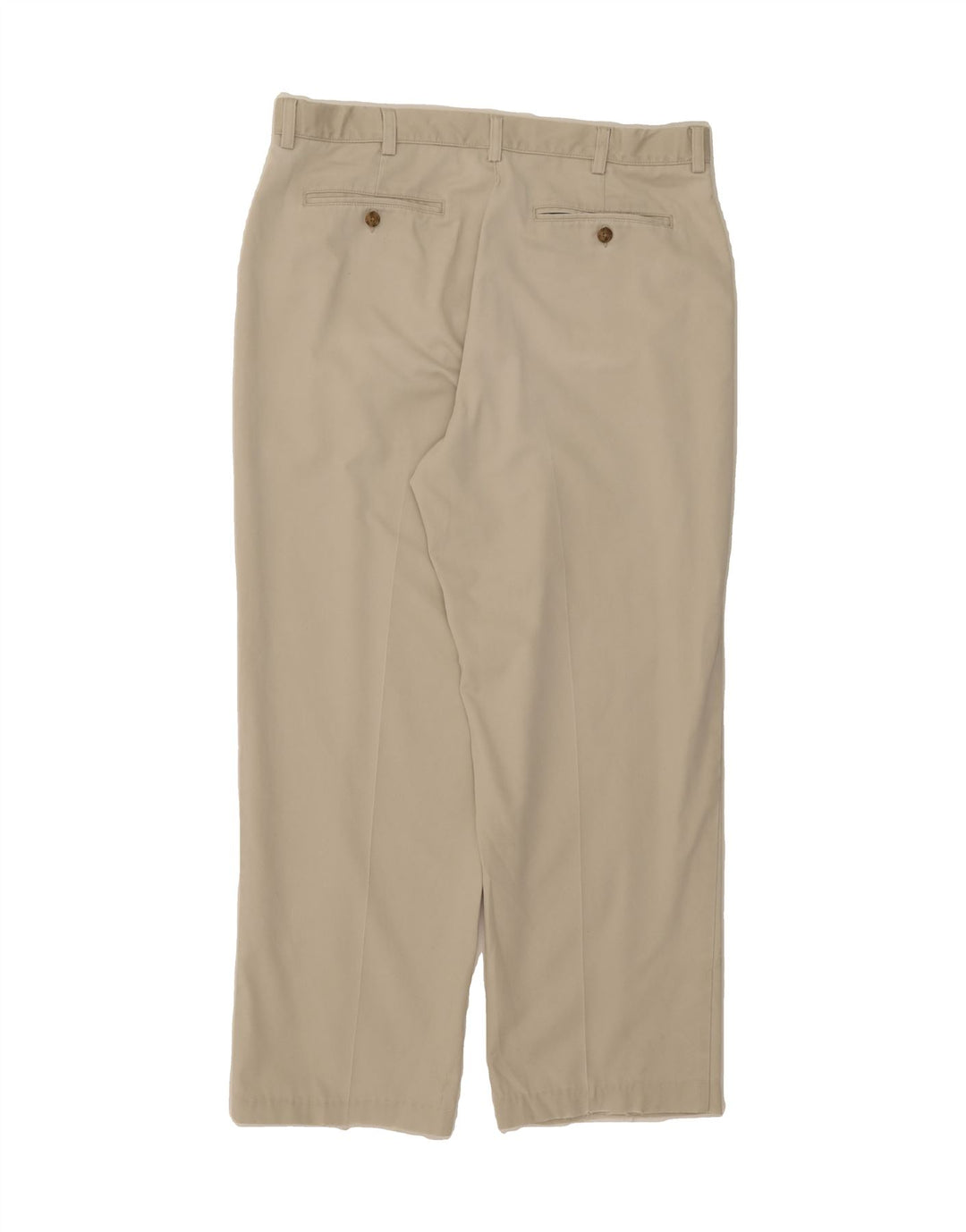 L.L.BEAN Mens Straight Chino Trousers W36 L30  Beige Cotton Vintage L.L.Bean and Second-Hand L.L.Bean from Messina Hembry 
