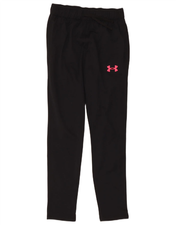 Under Armour Womens Tracksuit Trousers UK 8 Small  Black