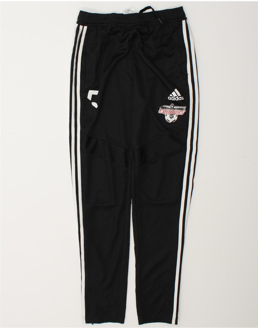 ADIDAS Boys Climacool Graphic Tracksuit Trousers 13-14 Years  Black Vintage Adidas and Second-Hand Adidas from Messina Hembry 