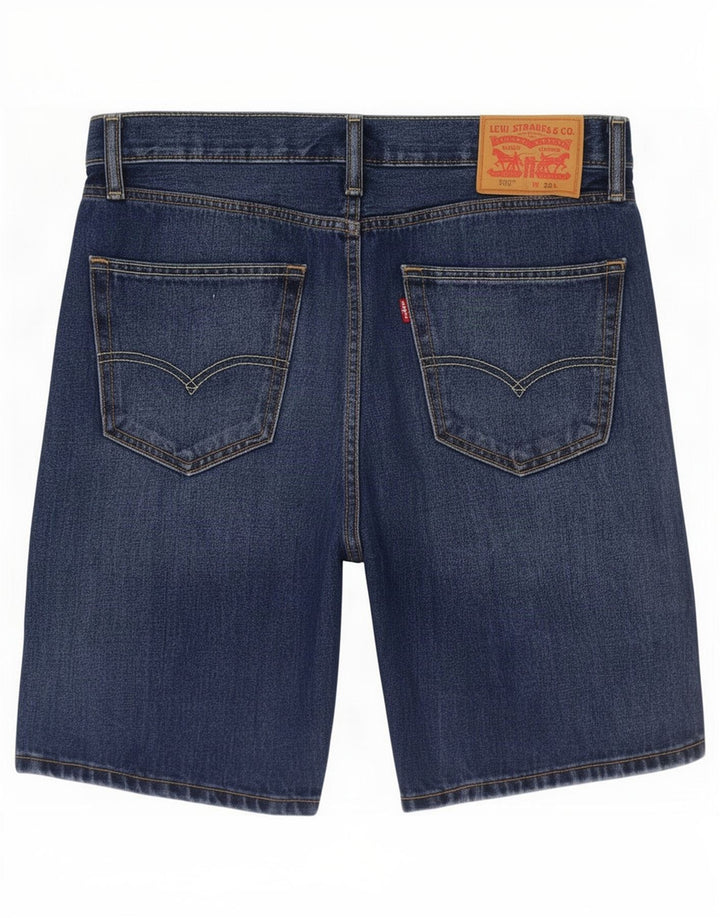 Levi's Mens 502 Denim Shorts W32 Medium Blue Cotton