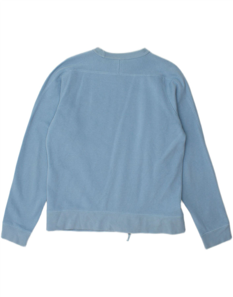 NIKE Womens Sweatshirt Jumper UK 14 Medium Blue Cotton Vintage Nike and Second-Hand Nike from Messina Hembry 