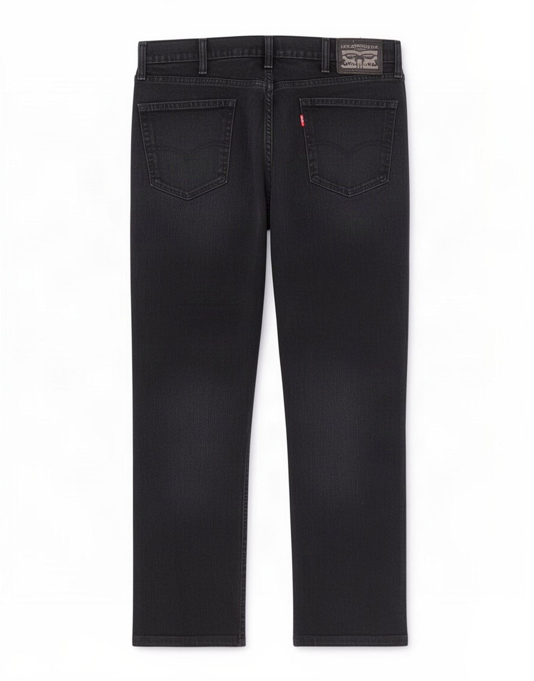Levi's Mens Straight Jeans W38 L29 Black Cotton