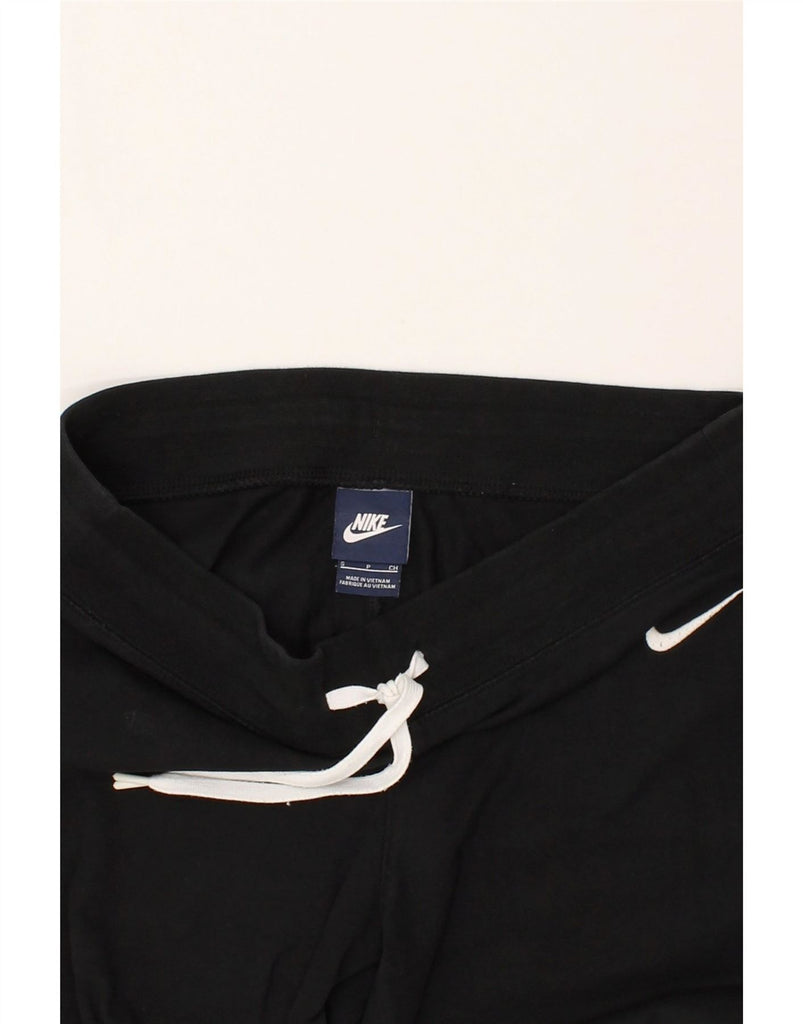 NIKE Womens Tracksuit Trousers Joggers UK 10 Small Black Cotton Vintage Nike and Second-Hand Nike from Messina Hembry 