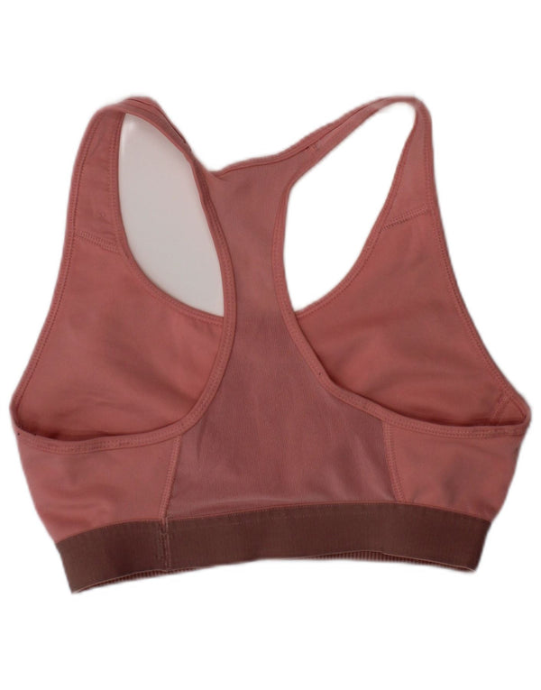 Adidas Womens Graphic Sport Bra Top Small Pink Sports