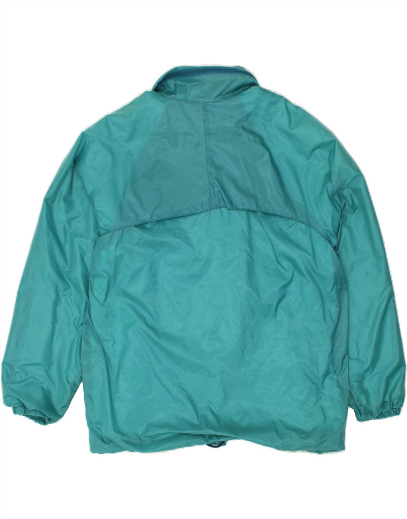 VINTAGE Mens Windbreaker Jacket UK 42 XL Turquoise Polyamide | Vintage Vintage | Thrift | Second-Hand Vintage | Used Clothing | Messina Hembry 