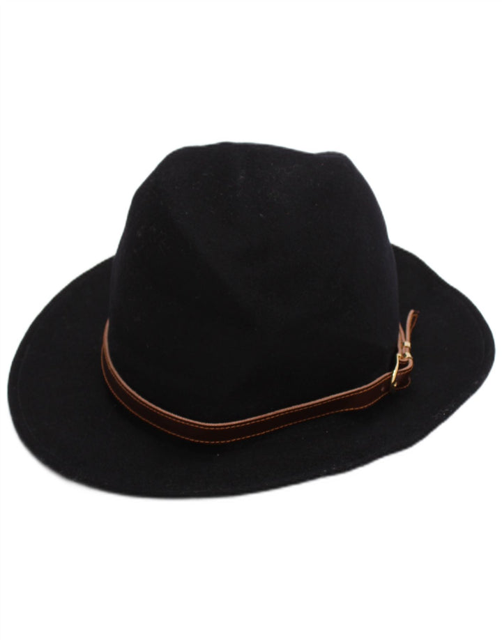 P.G.Field Mens Fedora Hat Large Navy Blue Wool