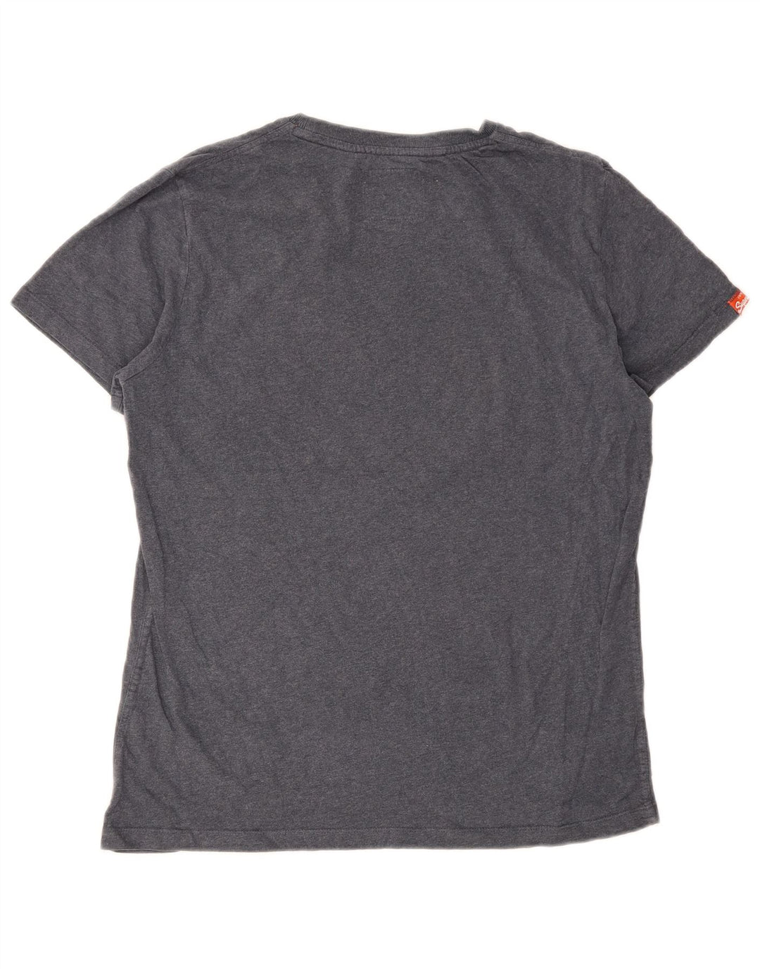 Superdry Mens Graphic T-Shirt Top XL Grey Cotton