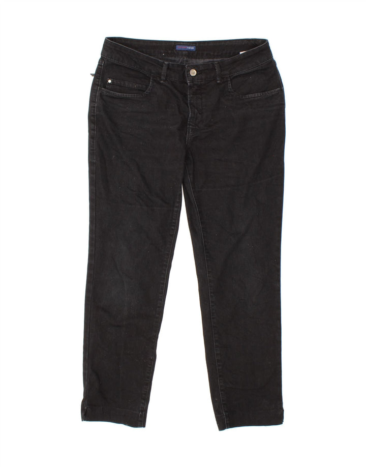 TRUSSARDI Womens Slim Jeans W30 L26 Black Vintage Trussardi and Second-Hand Trussardi from Messina Hembry 