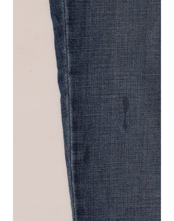 Levi's Womens 505 Straight Jeans US 6 Medium W28 L32 Navy Blue Cotton