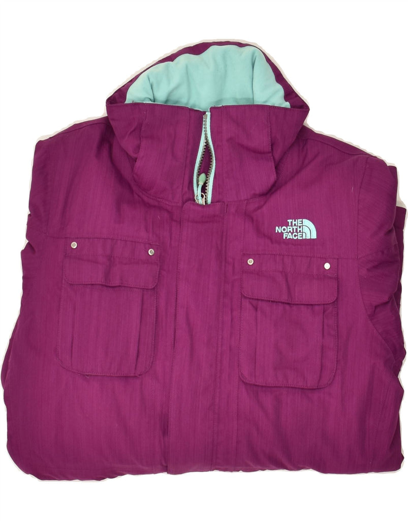 THE NORTH FACE Womens Windbreaker Jacket UK 12 Medium Purple Nylon | Vintage The North Face | Thrift | Second-Hand The North Face | Used Clothing | Messina Hembry 