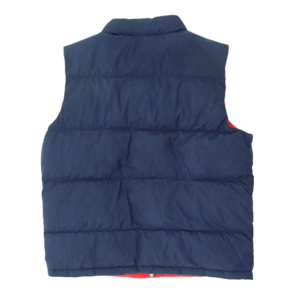 Ralph Lauren Mens Navy Red Reversible Padded Gilet | Vintage Designer Puffer VTG | Vintage Messina Hembry | Thrift | Second-Hand Messina Hembry | Used Clothing | Messina Hembry 