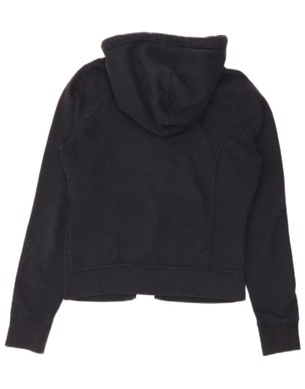 Abercrombie & Fitch Womens Tracksuit Top Jacket UK 14 Medium Navy Blue