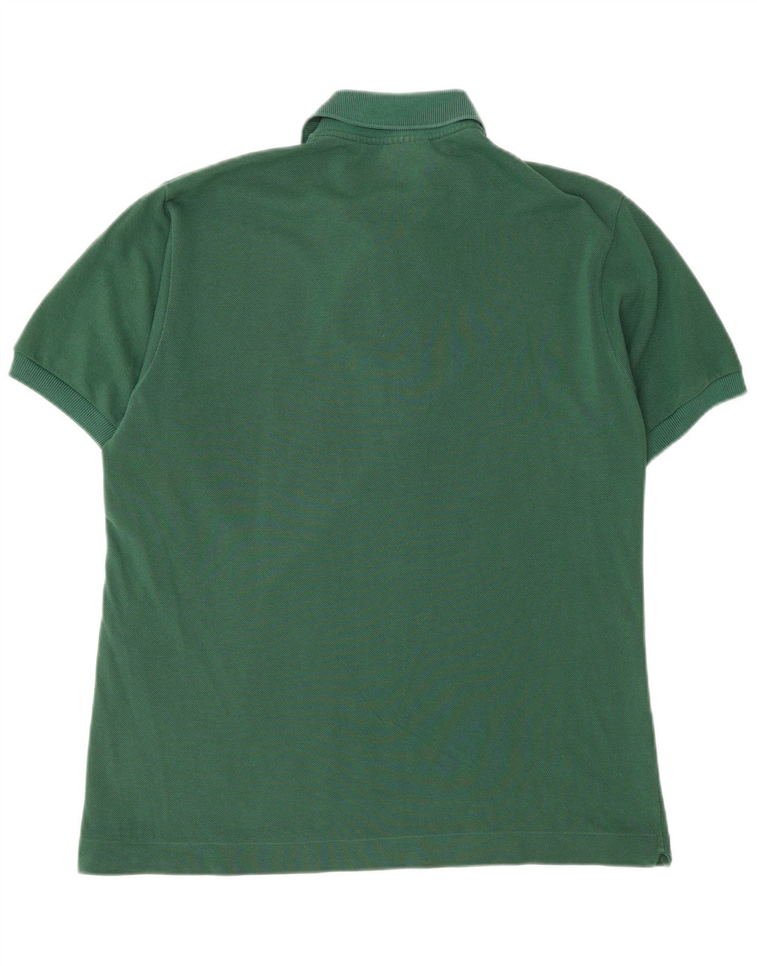 LACOSTE Mens Polo Shirt Size 3 Small Green Cotton