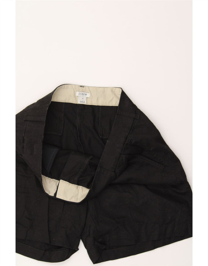 J. CREW Womens Casual Shorts US 10 Large W34 Black Cotton Vintage J. Crew and Second-Hand J. Crew from Messina Hembry 