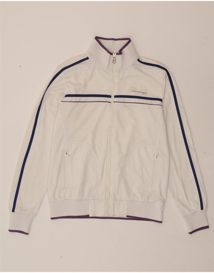 CHAMPION Womens Heritage Fit Tracksuit Top Jacket UK 16 Large White Vintage Champion and Second-Hand Champion from Messina Hembry 