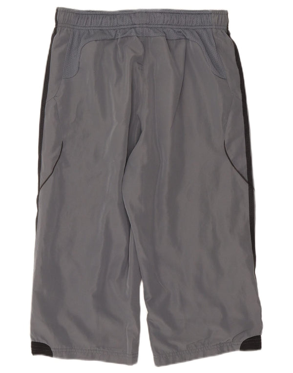 Adidas Mens Climacool Capri Tracksuit Trousers Small Grey Colourblock