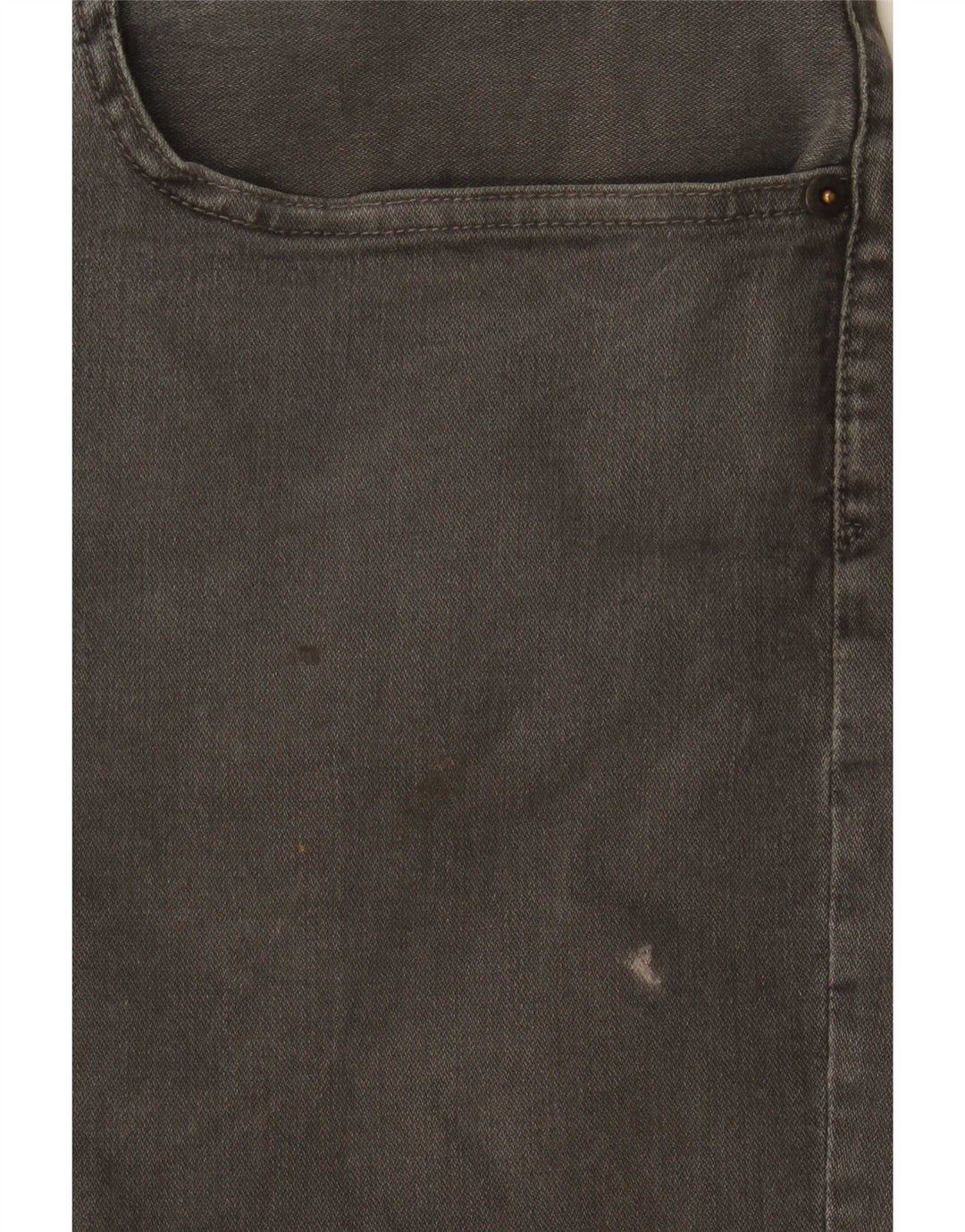 Gap Mens Straight Jeans W38 L30 Grey Cotton
